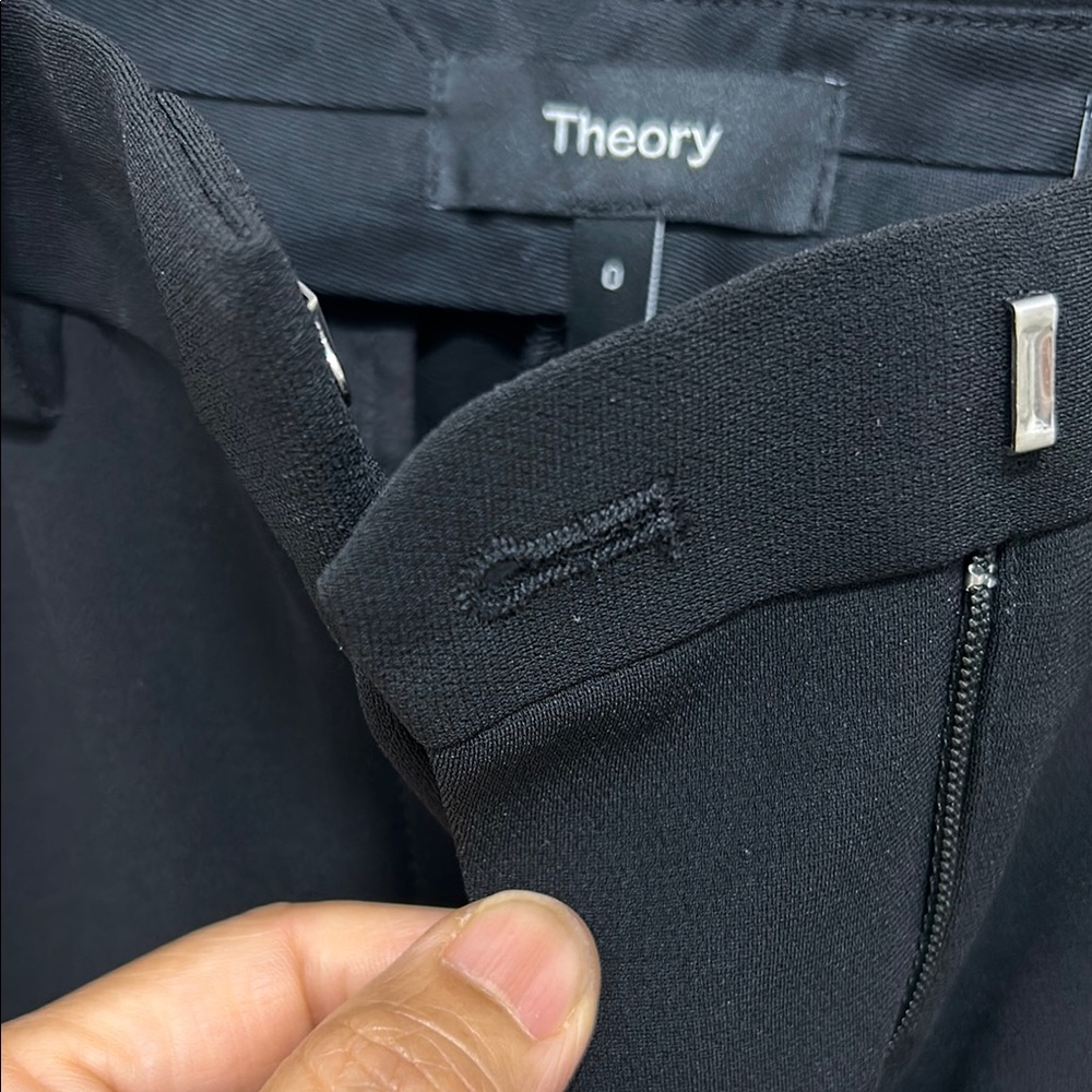 Theory slim fit flare trouser - Picture 8 of 10